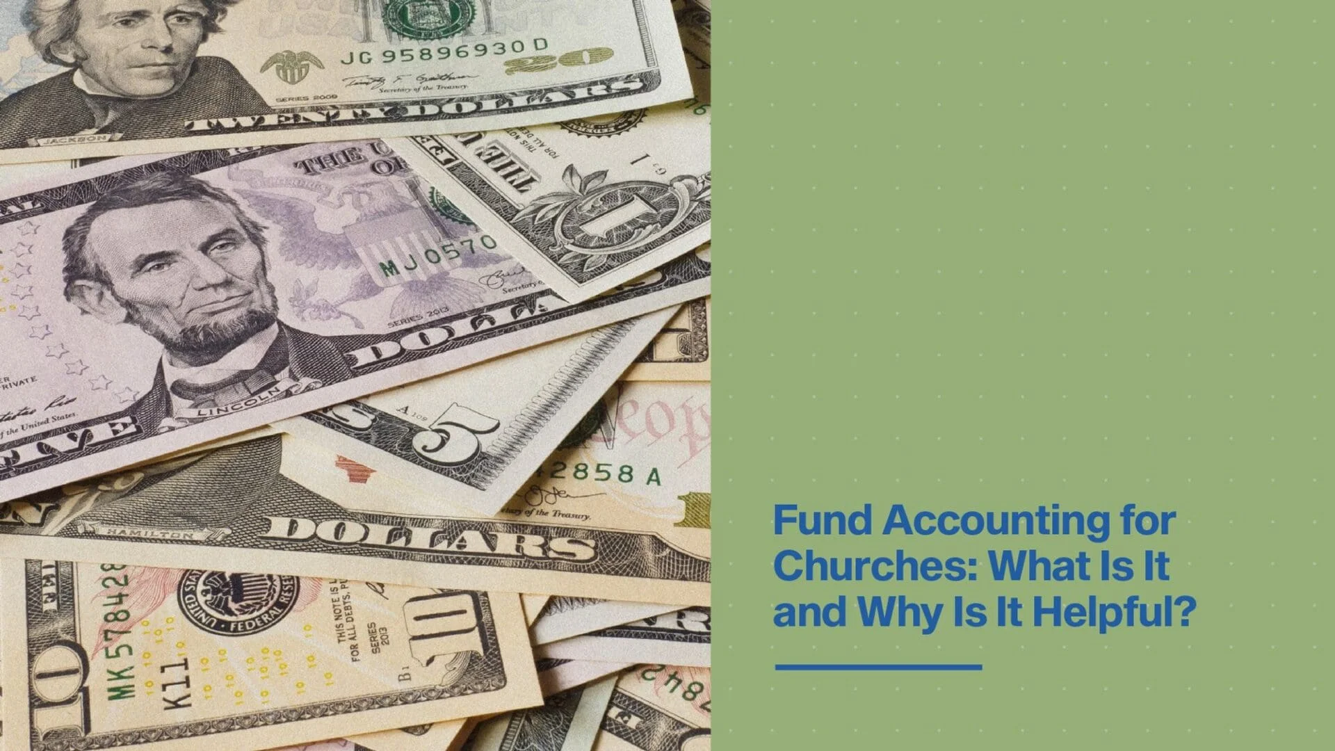 Fund accounting for churches